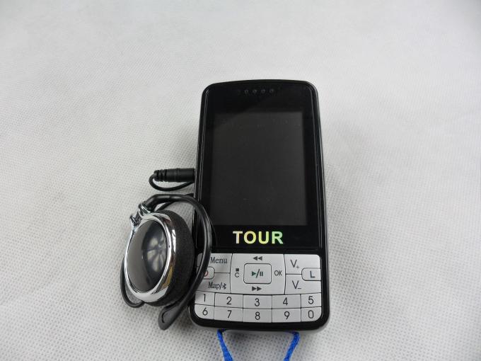 LCD Ekranlı, 007B Otomatik Tur Rehber Sistemi, Siyah Tur Rehberi Mikrofon Sistemi