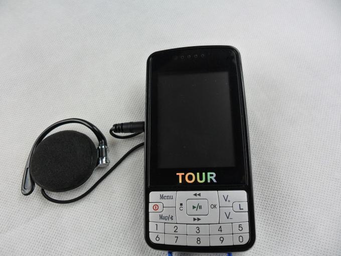 LCD Ekranlı, 007B Otomatik Tur Rehber Sistemi, Siyah Tur Rehberi Mikrofon Sistemi